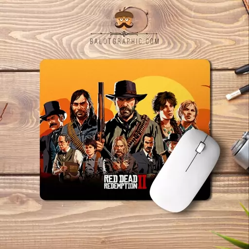 پد موس red dead redemption  کد BMP037 بلوط گرافیک