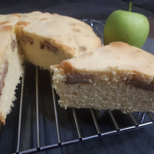 کیک سلامت ( سیب و دارچین )