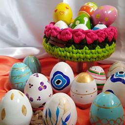تخم مرغ رنگی قابل اجرا در طرح و رنگ دلخواه شما