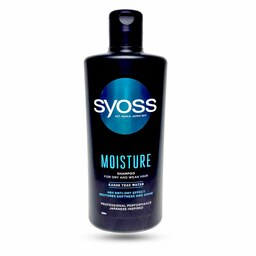  شامپو آبرسان موهای خشک سایوس Syoss Moisture 440ml 