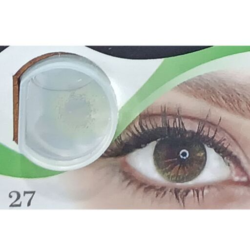 لنز چشم هرا رنگ سبز عسلی متوسط شماره ACRA330