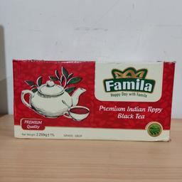 چای سیاه باروتی هندوستان برند فامیلا باوزن 2250گم