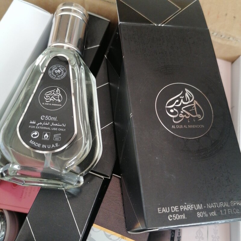 ادکلن الدر المکنون 50 میل ارض الزعفران امارات با بهترین کیفیت و قیمت al dur al maknoon perfume 