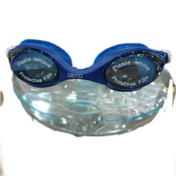عینک شنا مارک ارنا شیشه جیوه ای رنگی صد در صد  سیلیکون ضد بخار