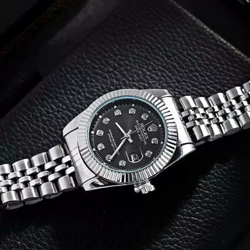 ساعت مچی زنانه رولکس ROLEX طرح DATEJUST مدل 1272 دارای جعبه و باطری اضافه