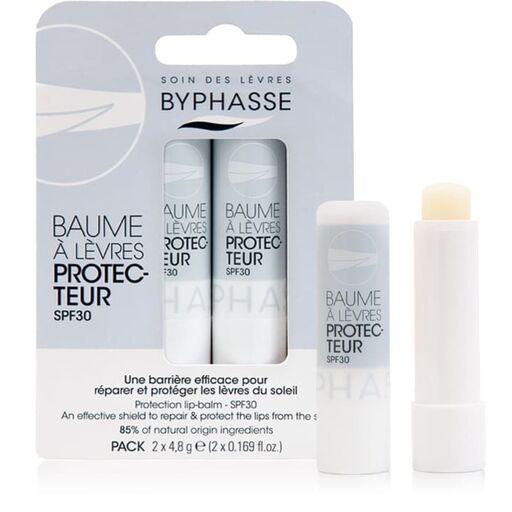 بالم لب محافظ و ترمیم کننده بایفس 2 عددی Byphasse Protection lip-balm SPF30