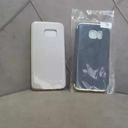 کاور سامسونگ samsung s7 گارد قاب G930 جلد دور طلایی samsung galaxy S7  محافظ اس هفت معمولی  G 891A SM-G930F G930A