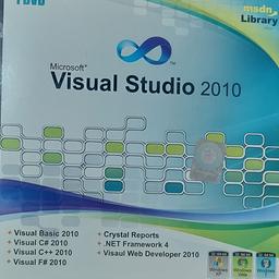 کامل ترین نرم افزار Microsoft Visual Studio 2010 - msdn مایکروسافت ویژوال استودیو همراه نت فریم ورک 4.0 net frame work