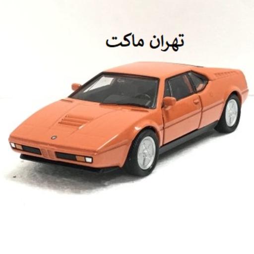 ماشین فلزی ب ام و M1 نارنجی ویلی Welly اسباب بازی در فروشگاه تهران ماکت