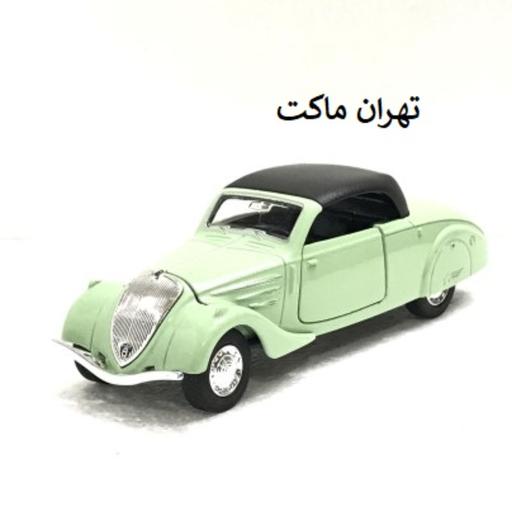 ماکت ماشین فلزی پژو 402 مدل 1938 سبز ویلی Welly اسباب بازی در فروشگاه تهران ماکت