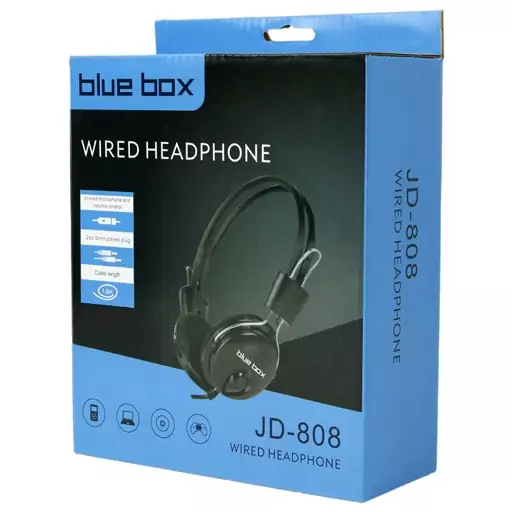 هدست سیم دار  بلو باکس  Blue Box  مدل JD-808