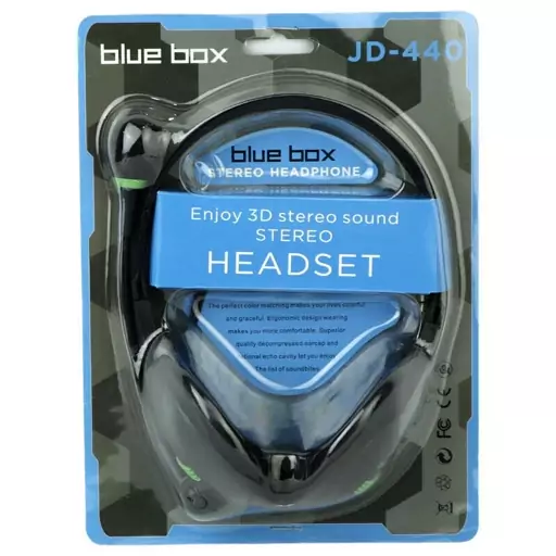 هدست سیم دار بلو باکس Blue Box  مدل JD-440