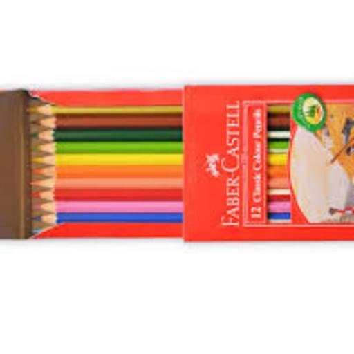 مداد رنگی فابر کاستل 12 تایی اصل
