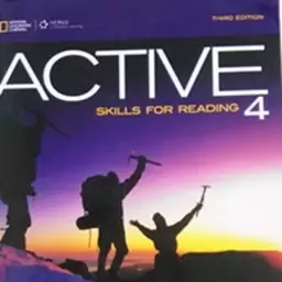 کتاب اکتیو اسکیلز فور ریدینگ active skills for reading 4 third edition