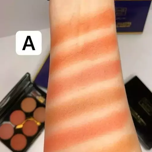 پالت رژ گونه 6 رنگ دایسل Daycell Blush