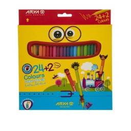 مداد رنگی 24+2 آریا