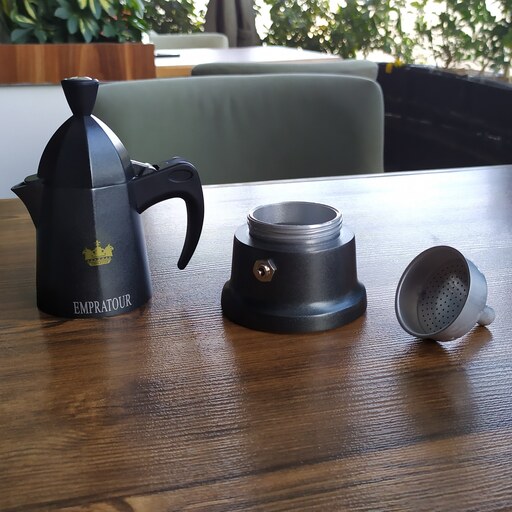 قهوه جوش و اسپرسو ساز موکاپات روگازی مدل کله قندی 2 کاپ