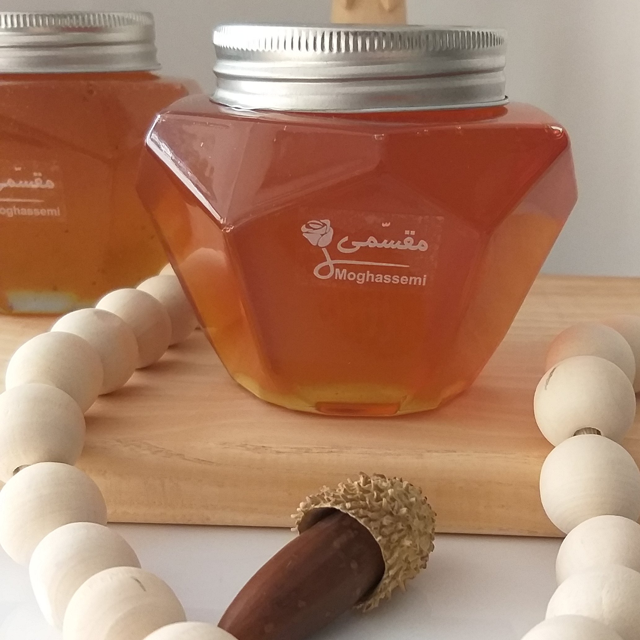 عسل هدیه مقسمی طرح الماس