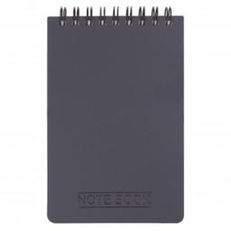 دفتر یادداشت پاپکو مدل سیم از بالا کد NB-616 رنگ خاکستری