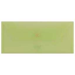 پوشه دکمه دار  پاپکو مدل شفاف کد 104 رنگ سبز روشن