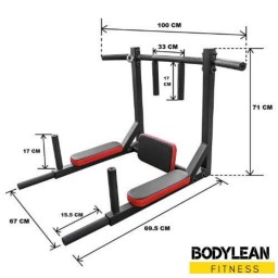 بارفیکس دیواری چند منظوره  kit4fit pull up bar