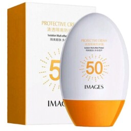 کرم ضد آفتاب ایمیجزSPF50 بی رنگ حجم 45 میلی لیتر محصولات پوست مهتا