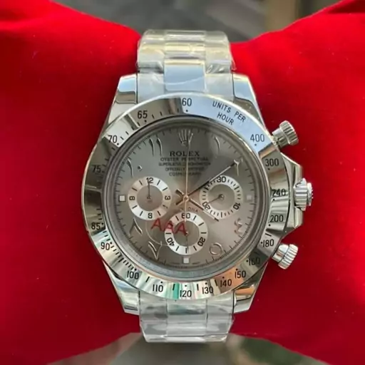 ساعت مردانه رولکس نقره‌ای  Rolex Daytona