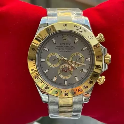 ساعت مردانه رولکس نقره‌ای و طلایی Rolex Daytona