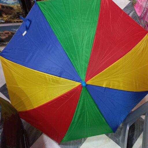چتر کودکانه چتر نقلی رنگین کمان 