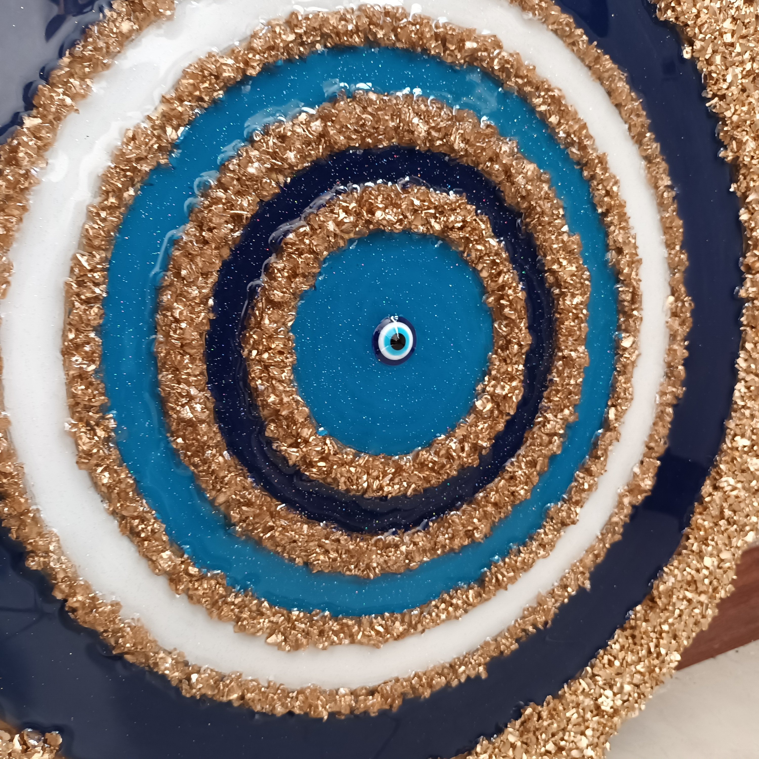 چشم نظرقطر50 با رزین وکریستال 