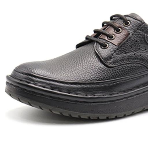 کفش کلارک بندی مردانه مشکی طبی بسیار راحت