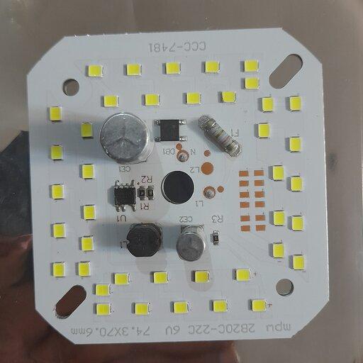 چیپ  لامپ ال ای دی 40 وات برق مستقیم ویژه تعمیرات وتولید