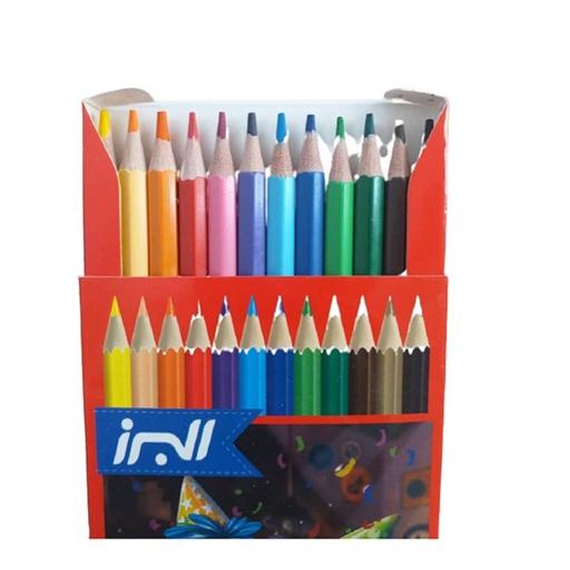 مداد رنگی 12 رنگ البرز مدل گربه