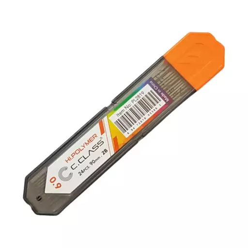 نوک مداد نوکی 0.9 میلی متری سی کلاس مدل Hi-Polymer بسته 2 عددی