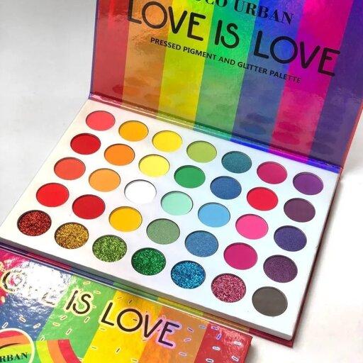 پالت سایه 35 رنگ Love is Love( تک به قیمت عمده)