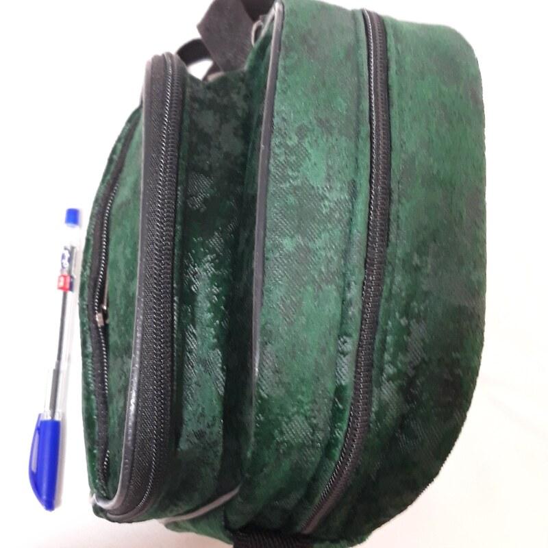  کیف رو دوشی پارچه ای در  رنگ بندی های متنوع( با آستری ضد آب 4 تا زیپ مجزا)