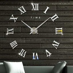 ساعت دیواری پازلی دکوراتیو مدل طرح رومی سایز 120