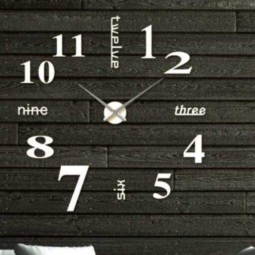 ساعت دیواری پازلی رویال ماروتی مدل Arm6007سایز بزرگ