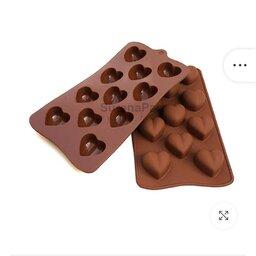 قالب شکلات سیلیکونی طرح قلب تپل