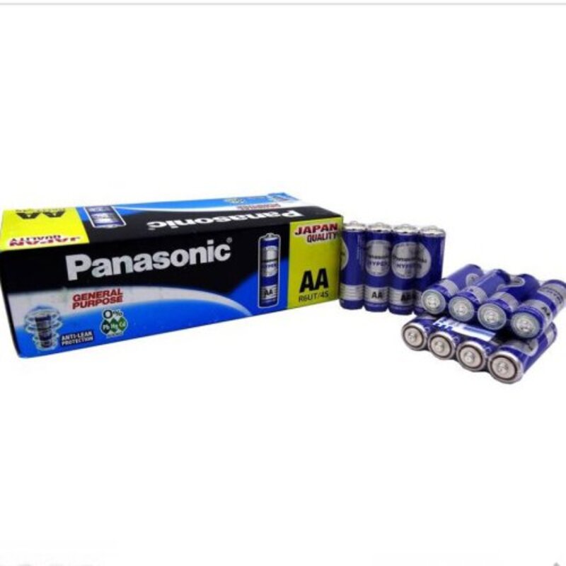 باطری باتری قلمی پاناسونیک ( 2 عدد)  اصلی Panasonic AA 
