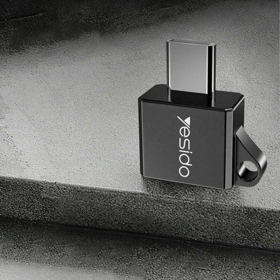 تبدیل او تی جی Yesido GS08 OTG Type-C
کیفیت بسیار بالا با بدنه فلزی