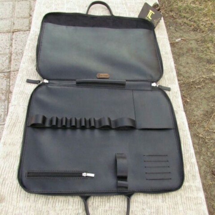 کیف لب تاب چرم طبیعی در جه یک گاوی و دست دوزتیاراچرم مشهد