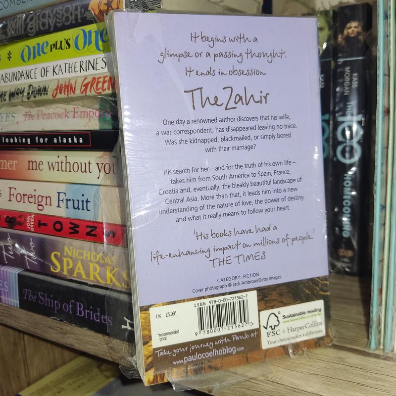 کتاب زبان اصلی The Zahir (زهیر) - اثر پائولو کوئیلو 