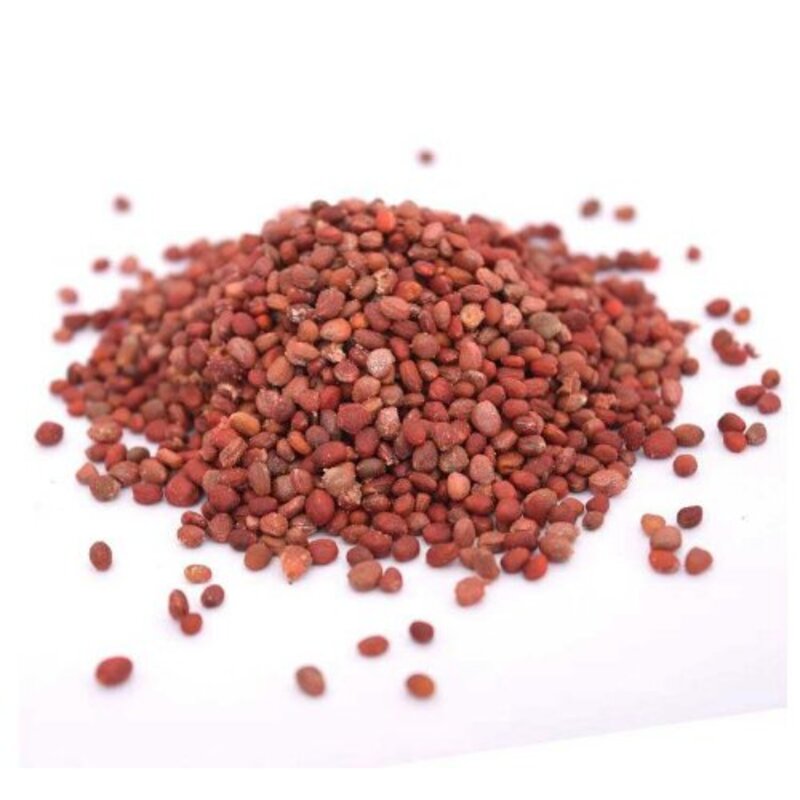بذر تربچه ( تخم تربچه) 75 گرم خالص دربسته بندی سلفونی کیفیت خوب و عالی است قرمز رنگ