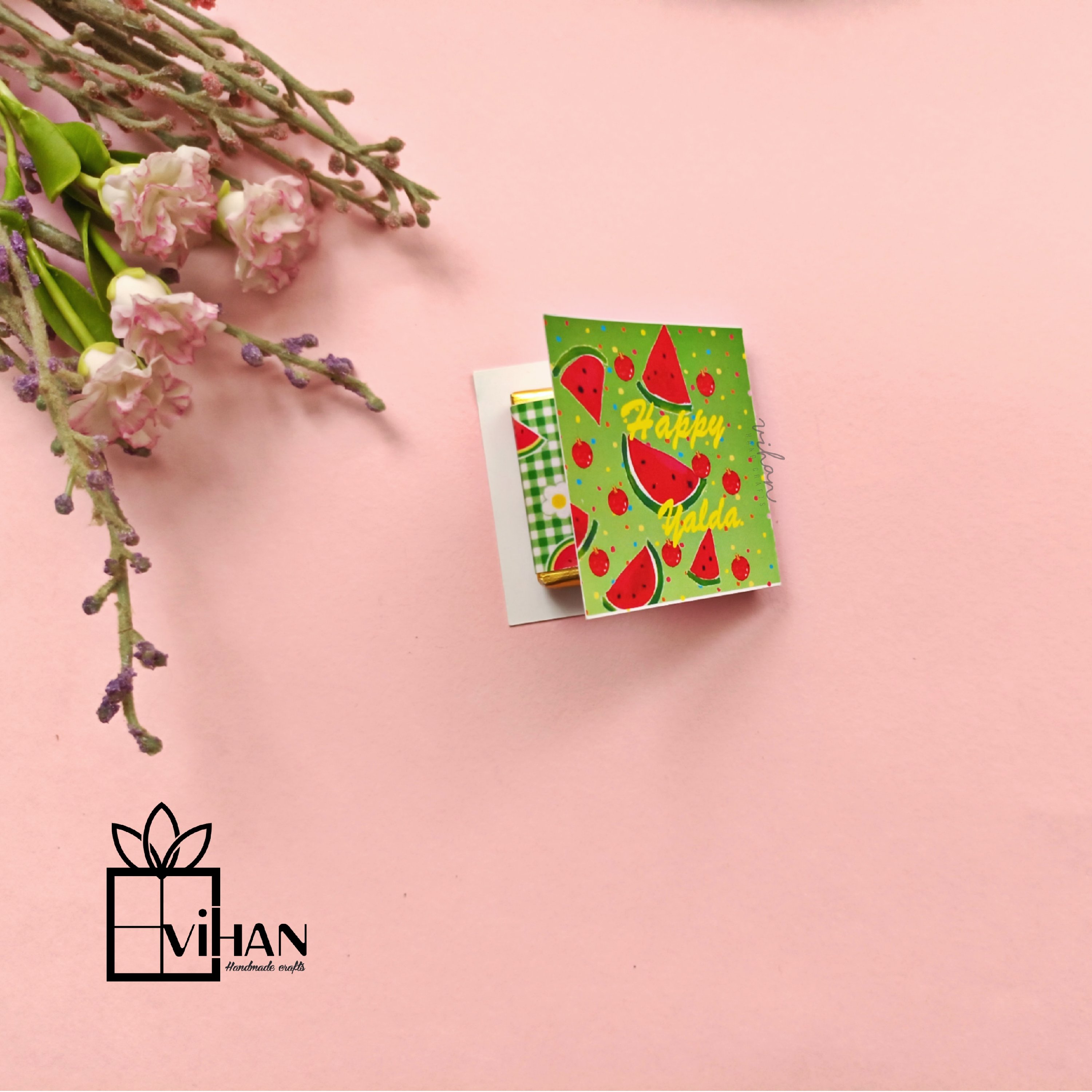 گیفت شکلات تکی کتابی طرح یلدا 5