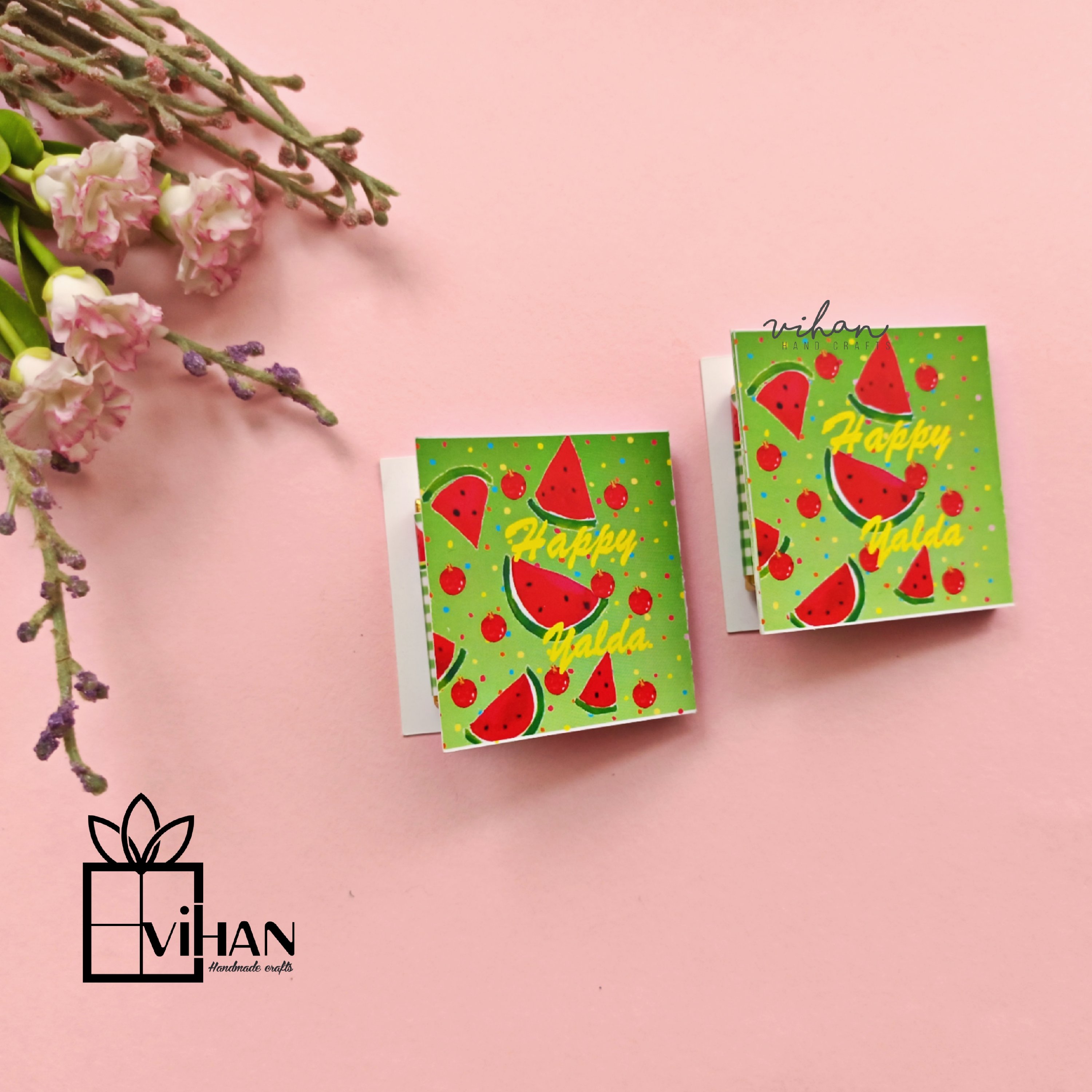 گیفت شکلات تکی کتابی طرح یلدا 5