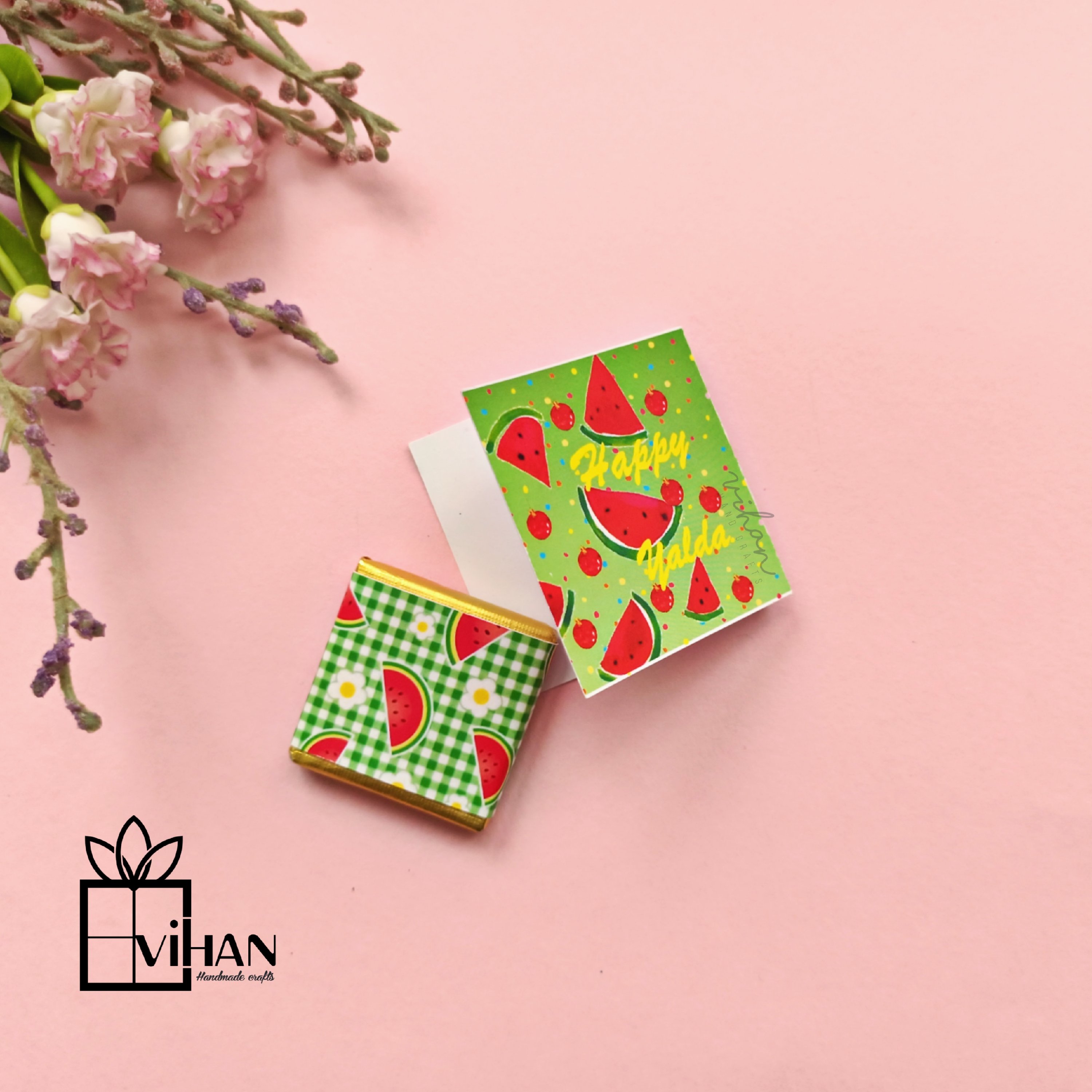 گیفت شکلات تکی کتابی طرح یلدا 5