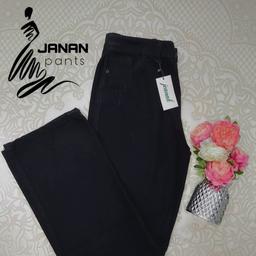 شلوار بگ مشکی وارداتی کشور ترکیه کمر کش  کد m 9477 janan.pants