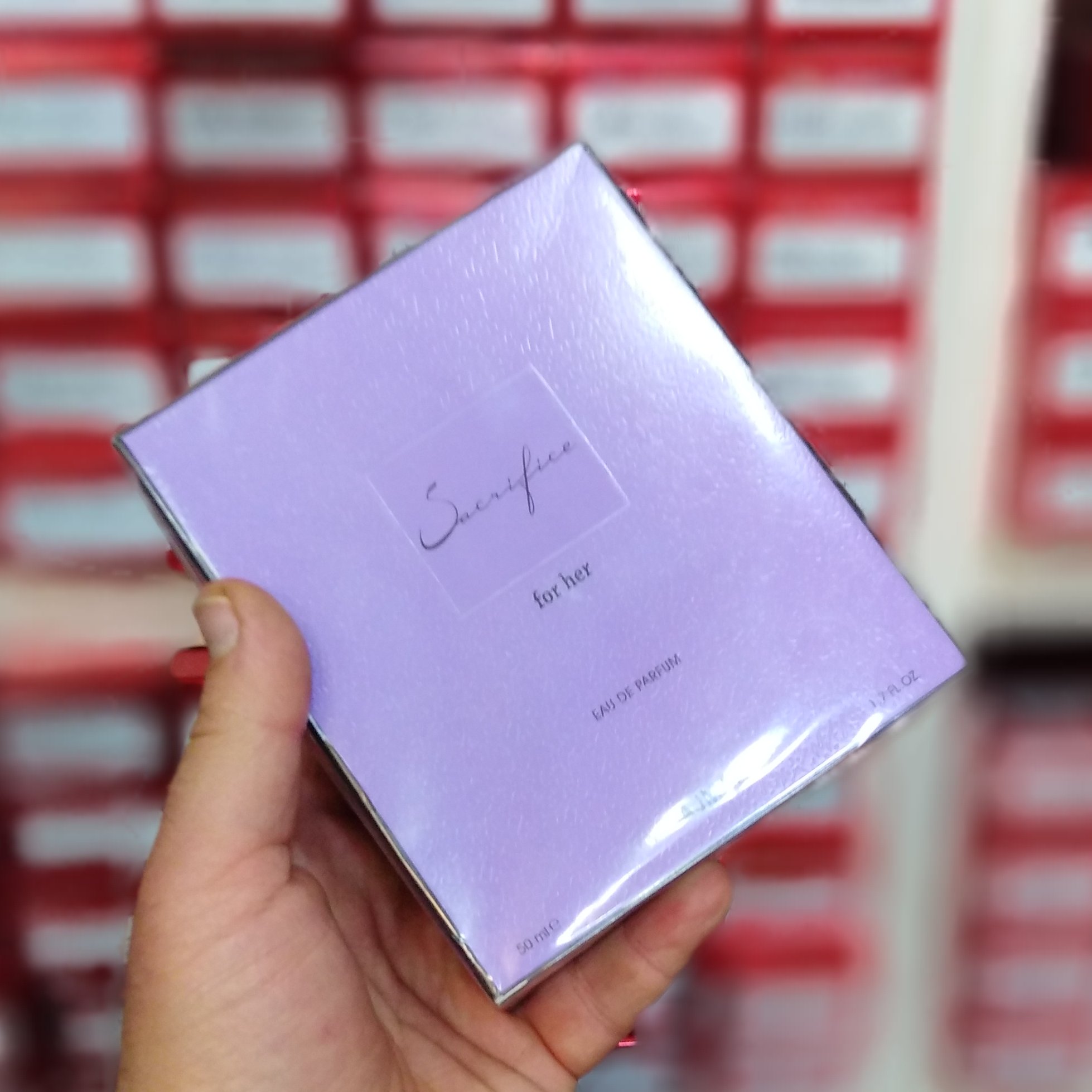 عطر ساکریفایس بنفش اجمل سکریفایس زنانه Ajmal Sacrifice  اورجینال 50 میل اصلی ادکلن سکری فایز عطر سکری فایس