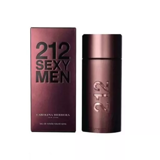 ادکلن 212 مردانه کارولینا هررا100 میل 212men زرشکی رایحه شیرین و گرم مردانه عطر 212 Carolina Herrera ادوپرفیوم212 کادو 